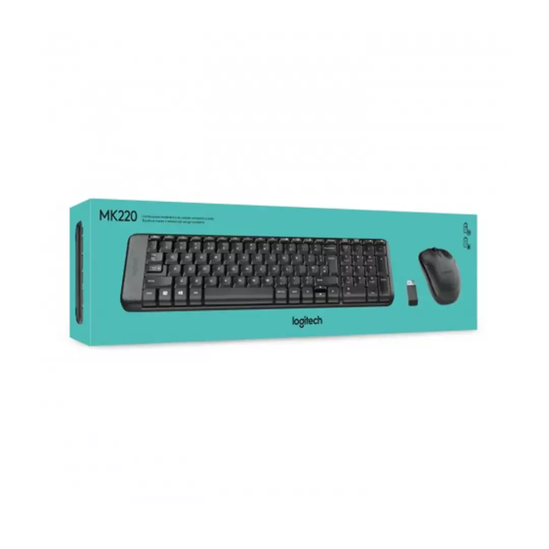 Logitech MK220 Wireless Keyboard and Mouse