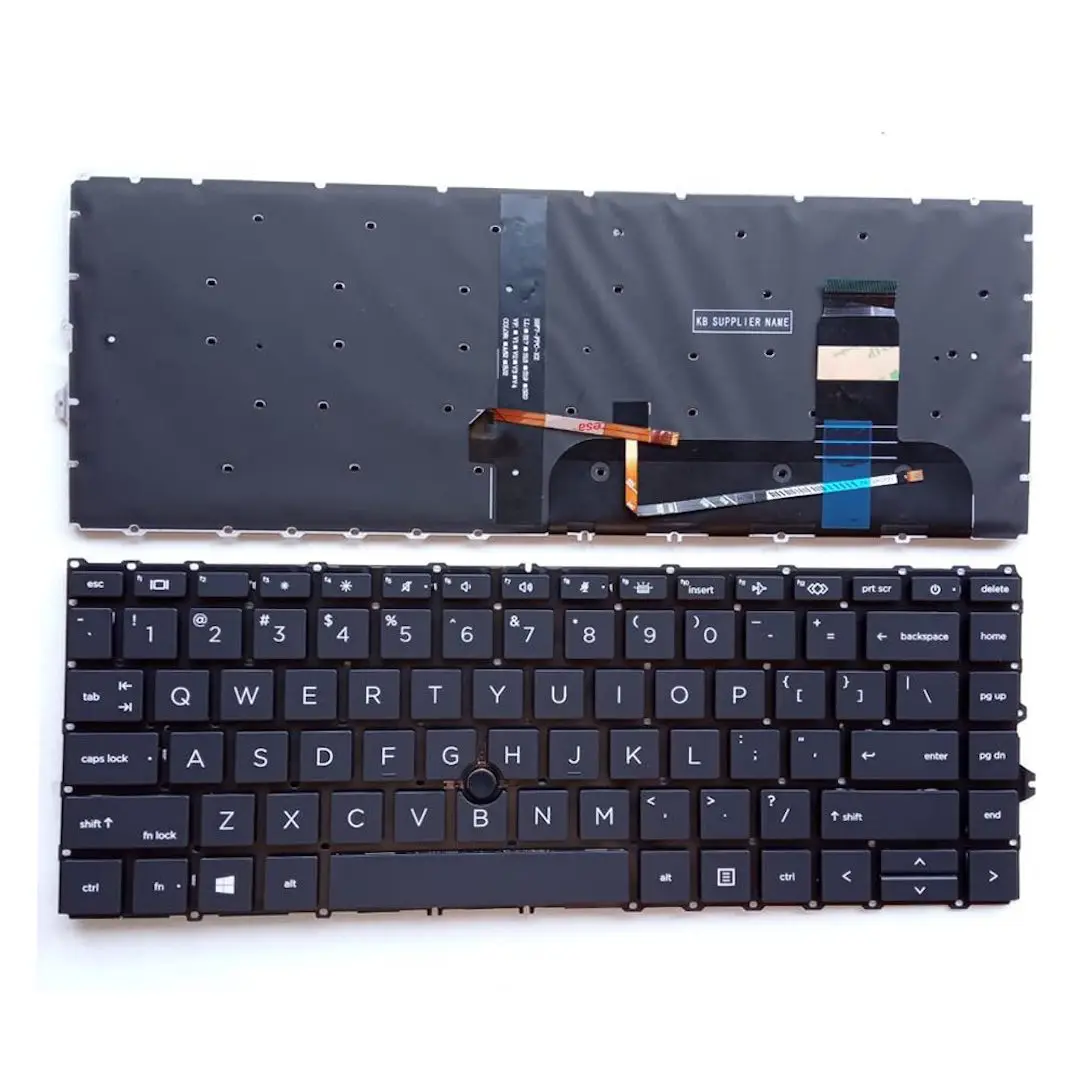 Laptop Replacement US Layout with Pointing with Backlight Keyboard for HP Elitebook 840 G7 845 G7 840 G8 845 G8
