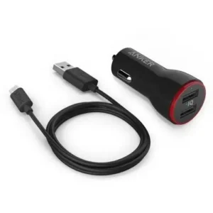 Anker car charger 24w USB A